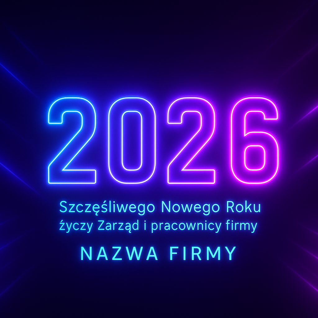 Zestaw 10 promptów - kartka / grafika: NOWY ROK 2026 - obrazek 3
