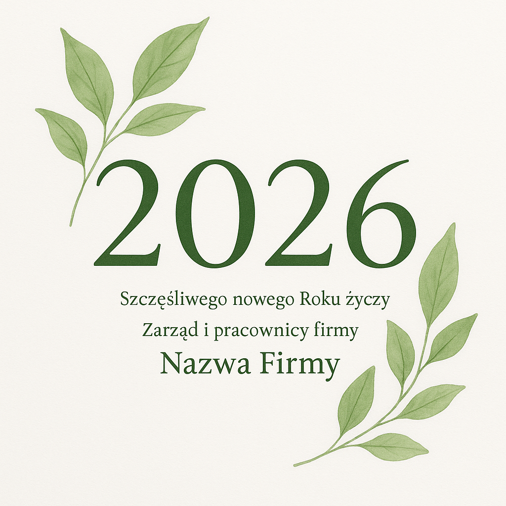 Zestaw 10 promptów - kartka / grafika: NOWY ROK 2026 - obrazek 6