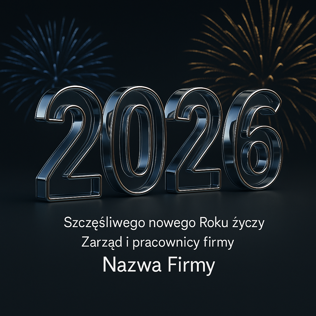 Zestaw 10 promptów - kartka / grafika: NOWY ROK 2026 - obrazek 5