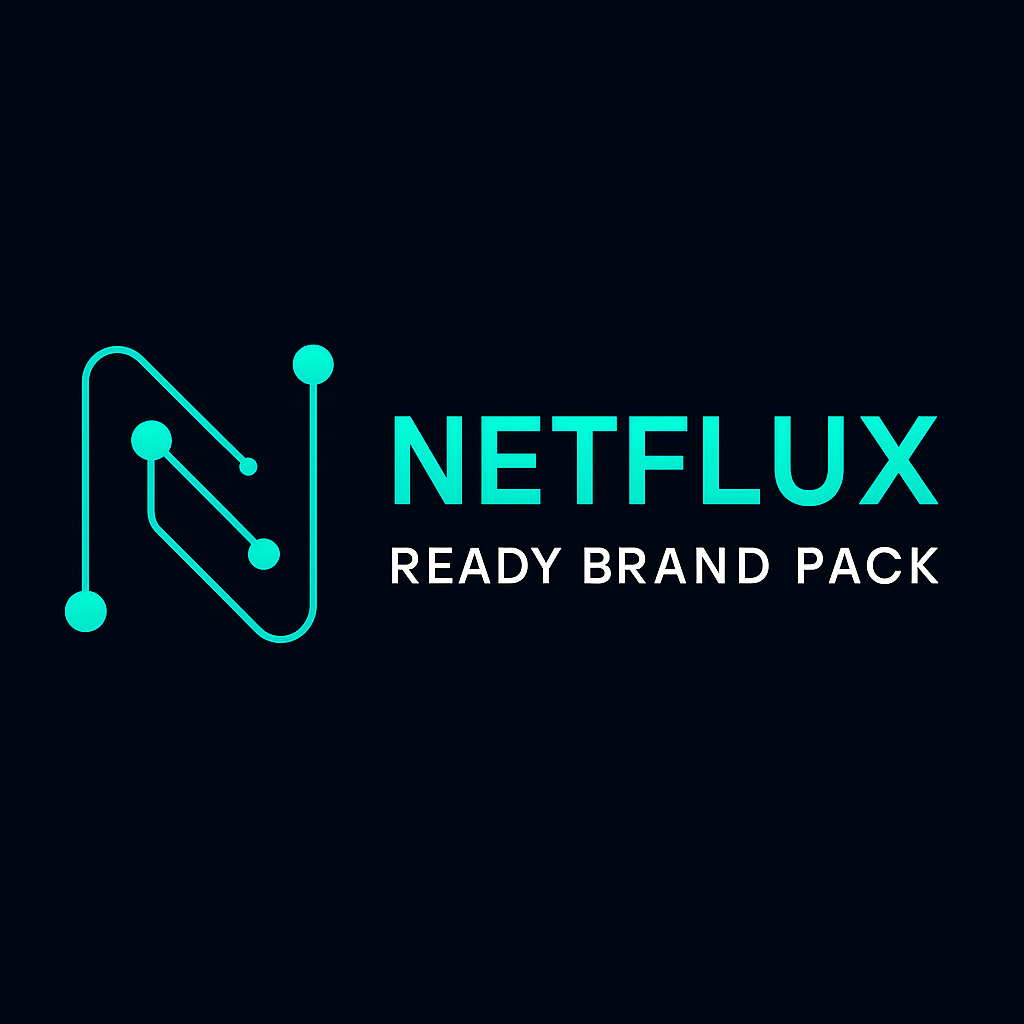 NetFlux — Ready Brand Pack dla firm AI i automatyzacji