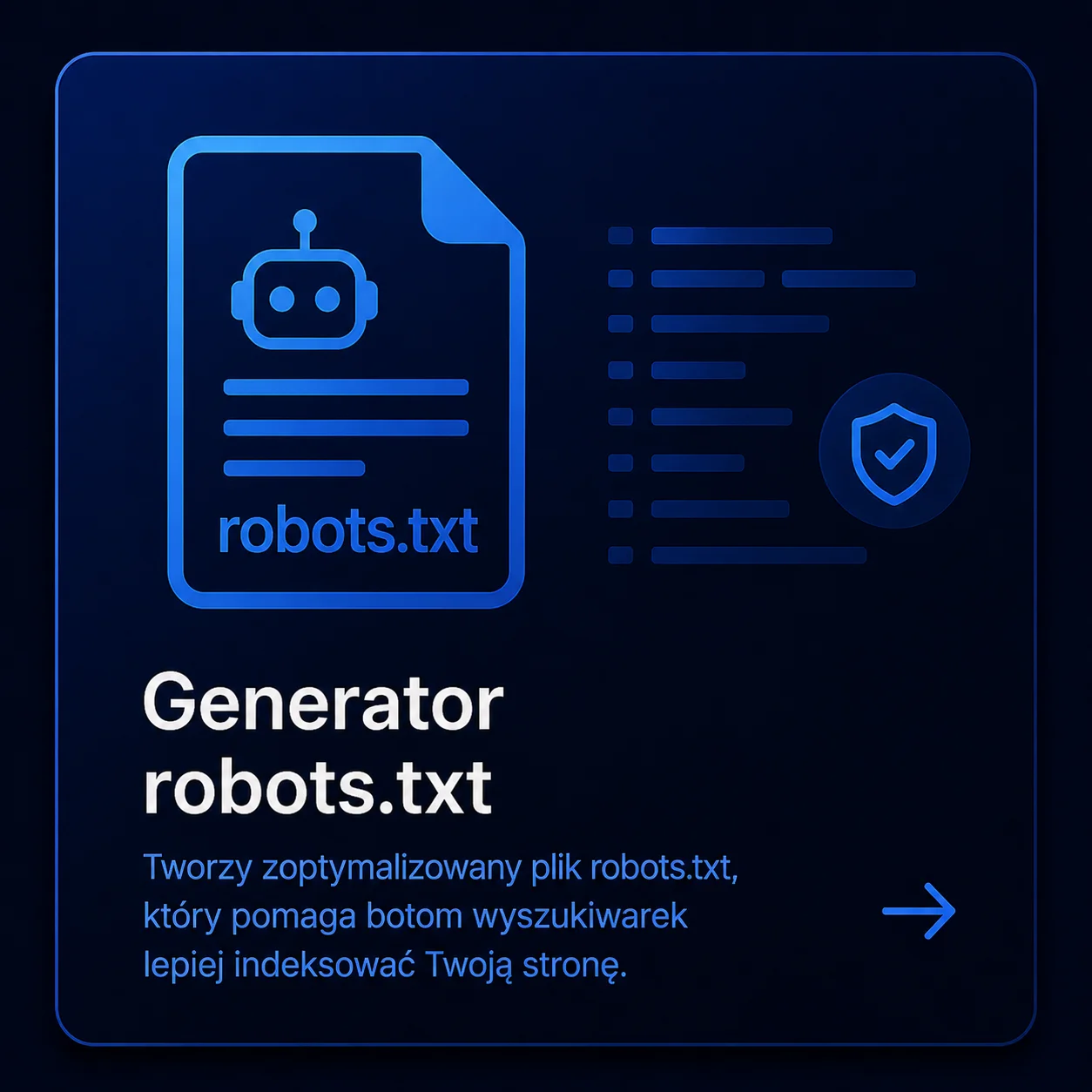 narzędzia iFox.pl generator robots.txt